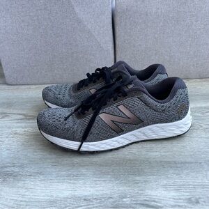 New Balance Gray and Pink Athletic Shoes